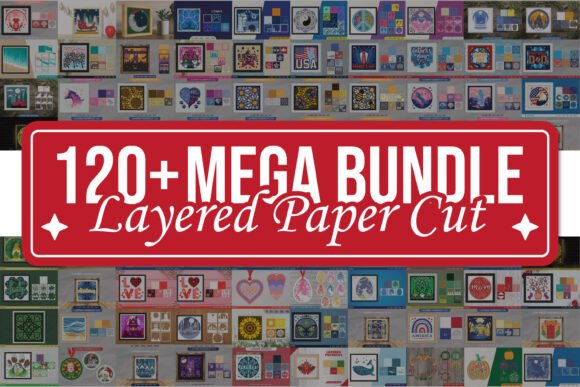 Download 3D Layered Paper Cut Mega Bundle - Mega bundle Collection