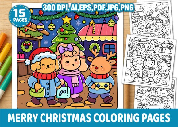 Download Merry Christmas Coloring Pages for Kids - Merry christmas coloring pages Collection