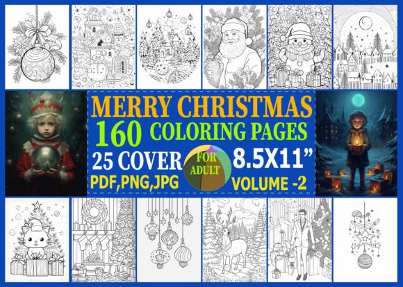 Download 160 Merry Christmas Coloring Pages Adult - Merry christmas coloring pages Collection